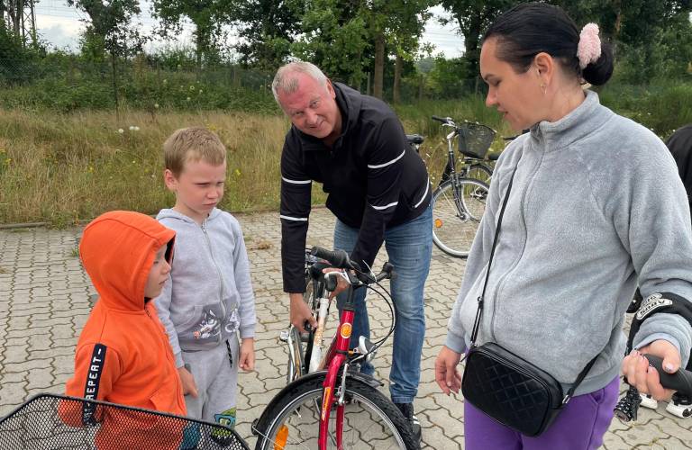 2. Fahrradspende für Bedürftige aus der Ukraine