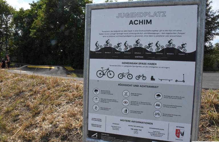 Einweihung des neuen Jugendplatzes – Ein starkes Zeichen für die Jugend in Achim