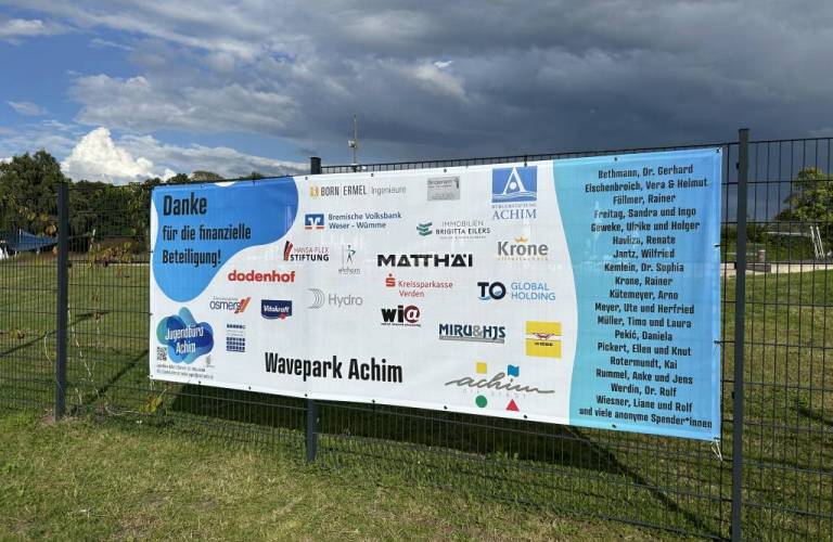 Einweihung des neuen Jugendplatzes – Ein starkes Zeichen für die Jugend in Achim