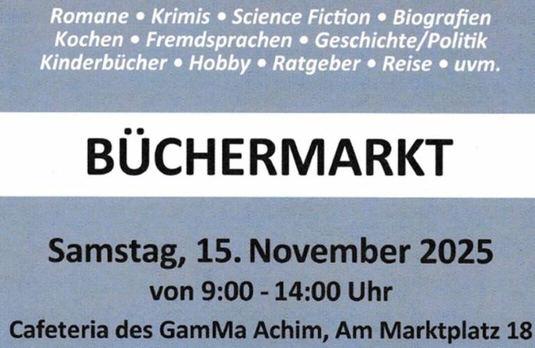 Büchermarkt im GamMa