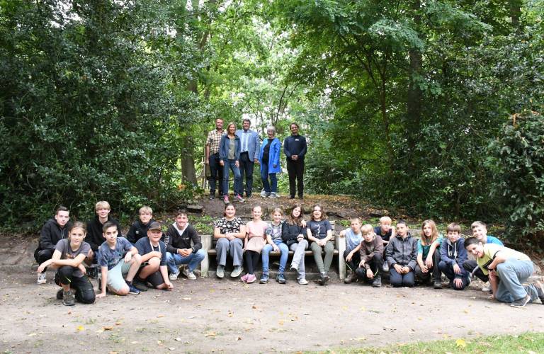 Unser Park soll schöner werden - Projektwoche am Cato Bontjes van Beek-Gymnasium 