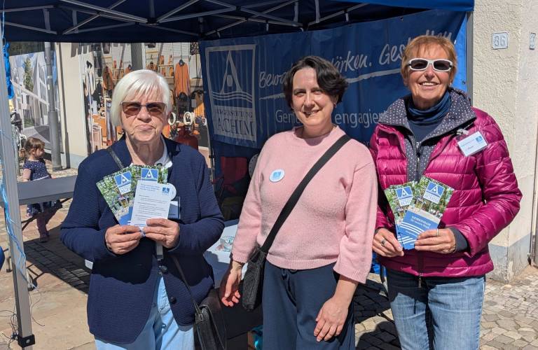 Die Bürgerstiftung war auf dem Maibaumfest 2026 