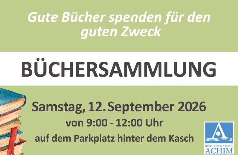 Wir sammeln wieder Bücher, Spiele und Puzzle