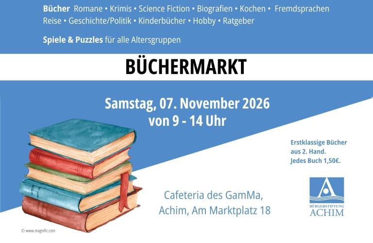 Büchermarkt im GamMa